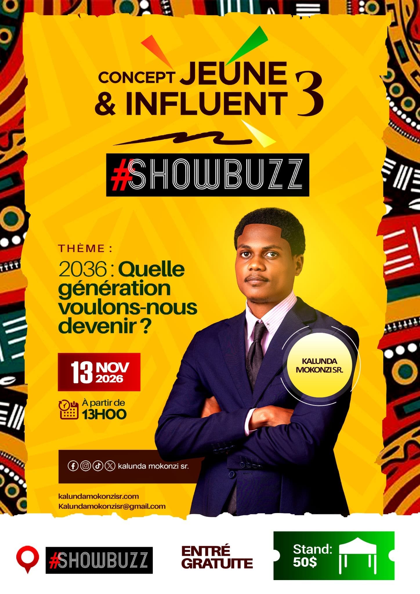 Jeune & Influent III — ShowBuzz